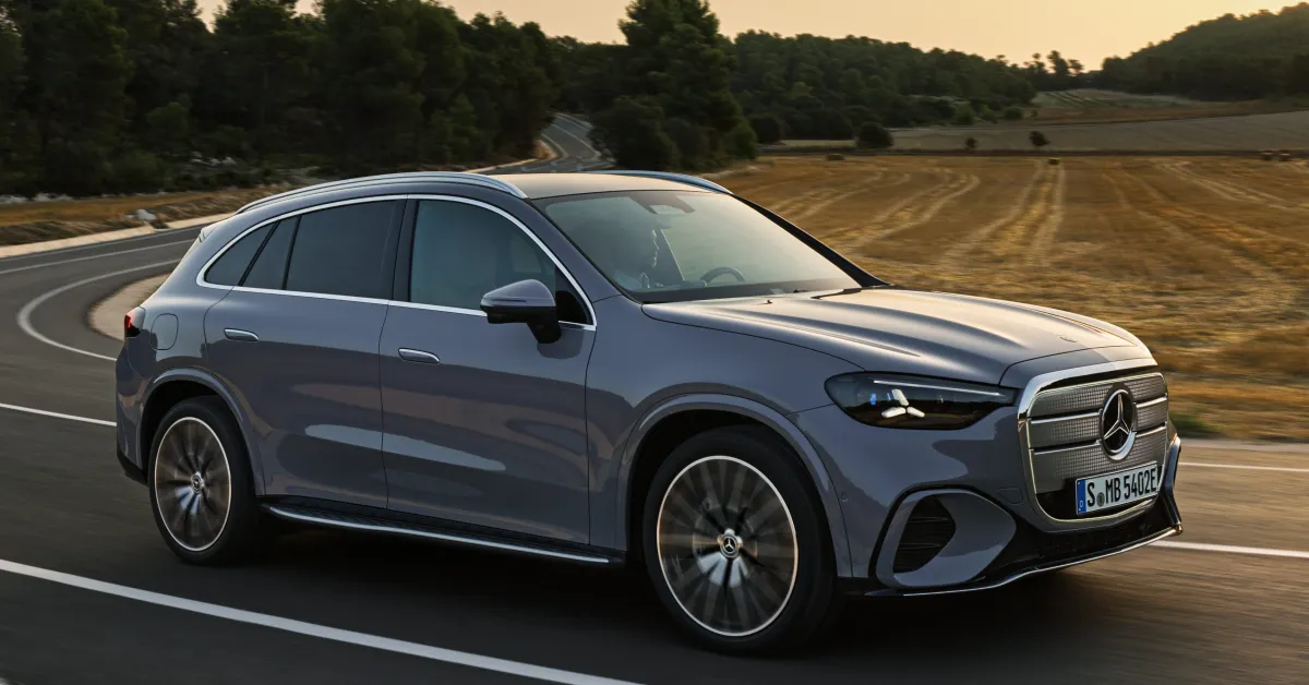 Featured image for Mercedes GLC EV Debuts with 440-Mile Range and Advanced Features