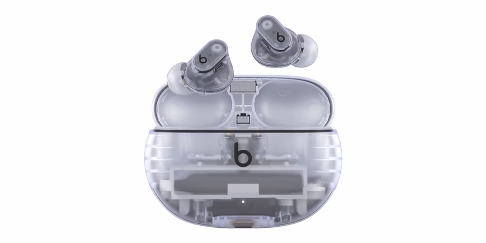 Featured image for "Beats Studio Buds+ offer improved performance and transparent design option"