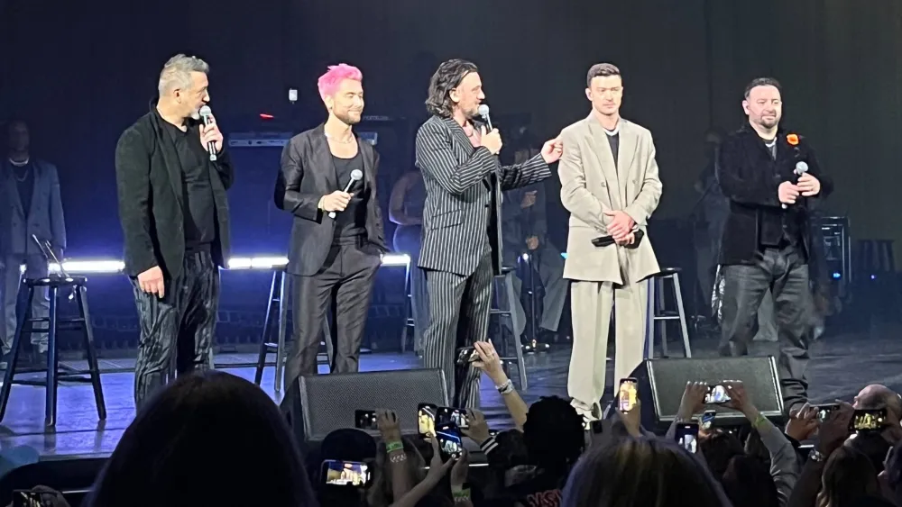 Featured image for "Justin Timberlake and NSYNC Reunite for Epic Los Angeles Performance"