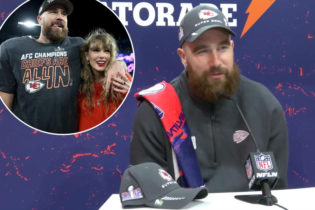 Travis Kelce Reveals Favorite Taylor Swift Song Ahead of Super Bowl 2024