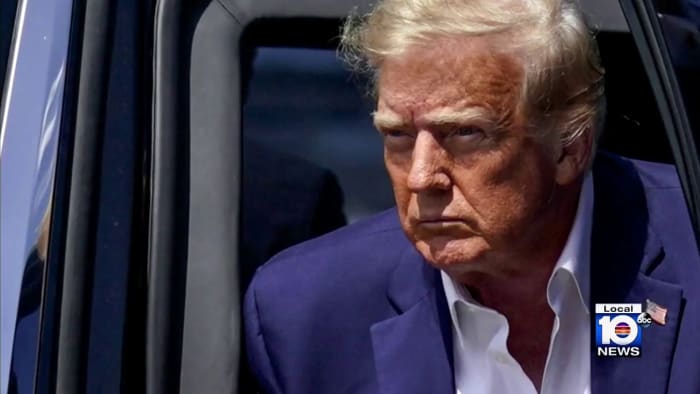 Trump to face fraud charges in historic arraignment after traveling to New York City.