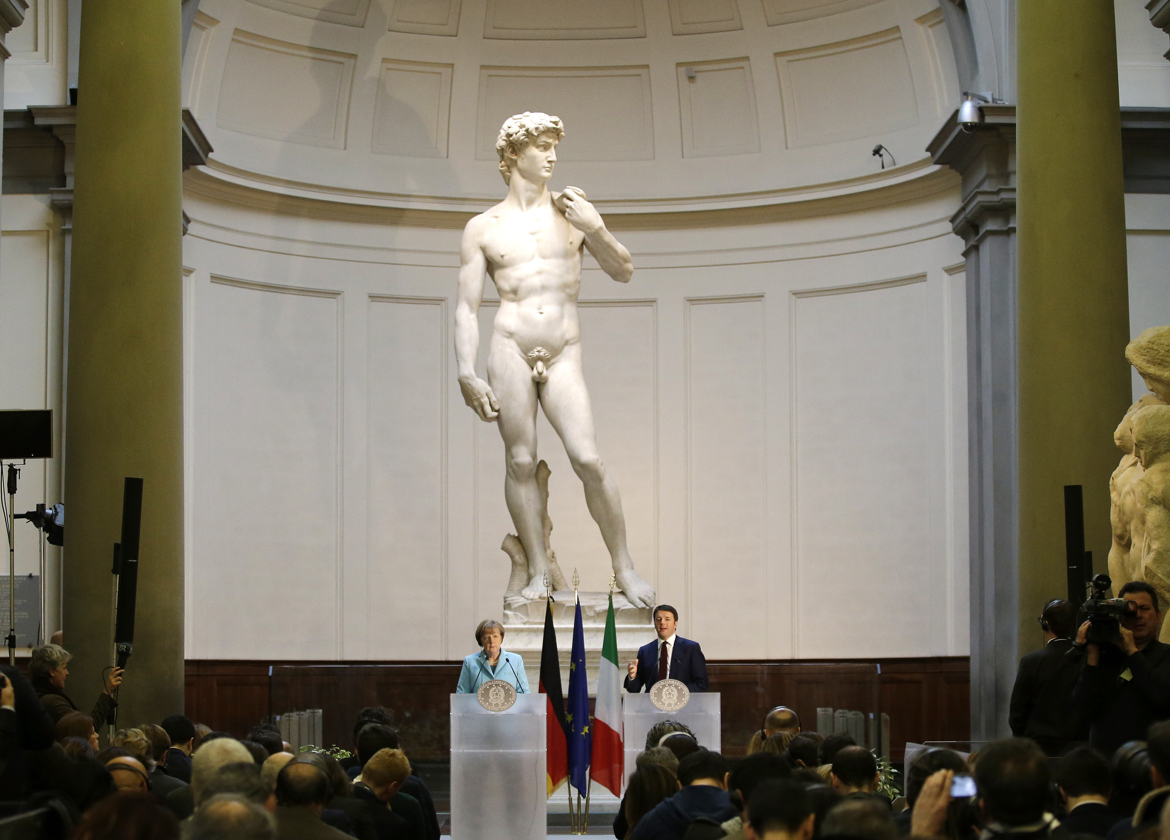 Featured image for Controversy over Michelangelo's 'David' sparks debate in Florida schools.