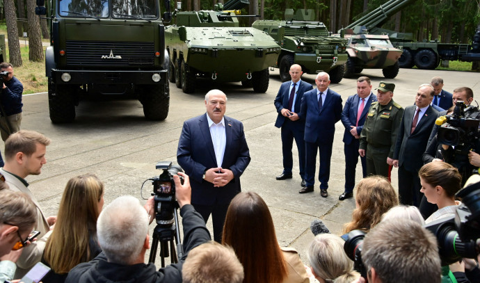 Belarus President Assures No Use of Nuclear Arms