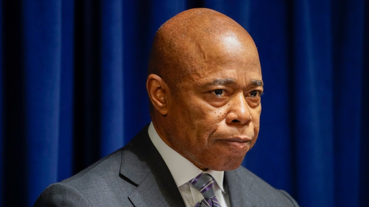 NYC Mayor Eric Adams blames Biden for city's migrant crisis.