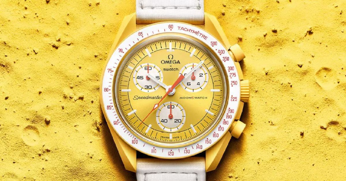 Featured image for "Swatch Unveils Irresistible Snoopy Moonswatch"