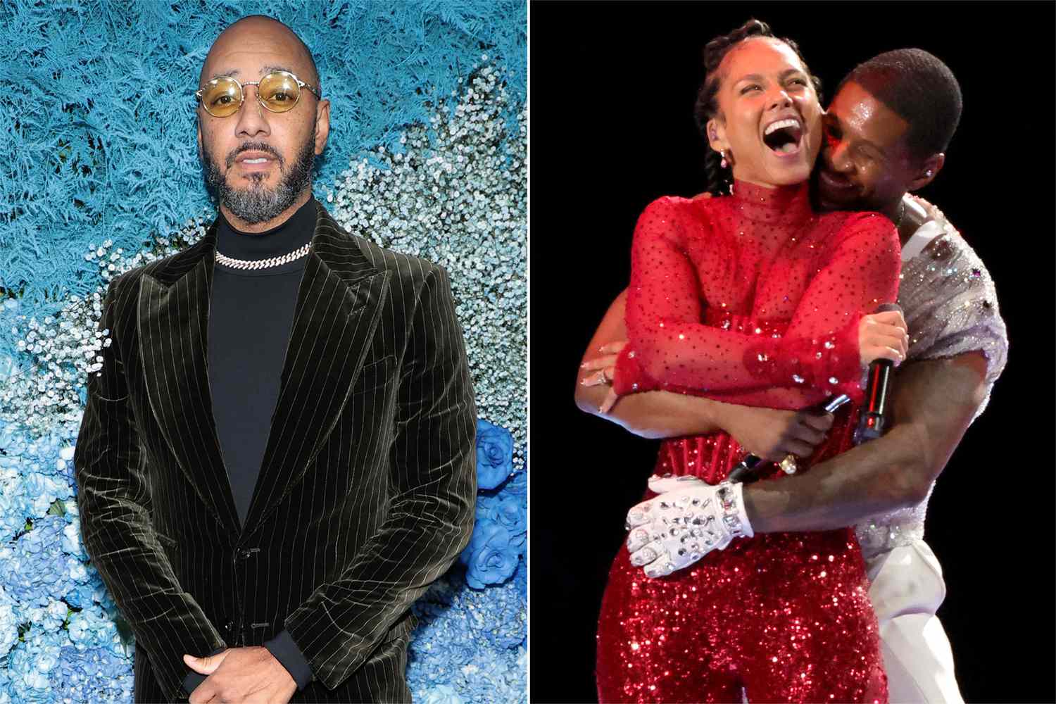 Featured image for "Swizz Beatz Stands by Alicia Keys and Usher's Super Bowl 2024 Performances"
