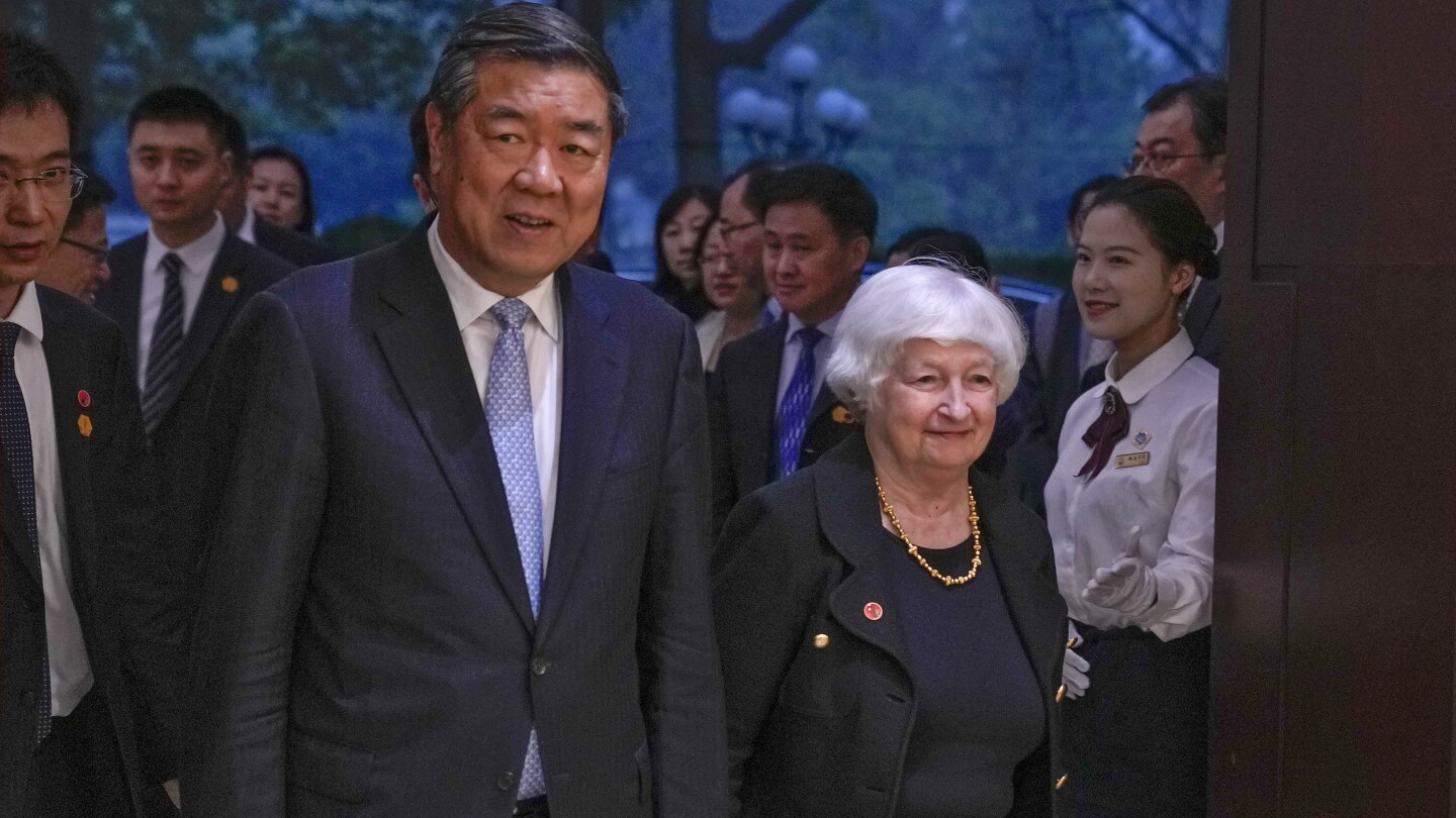 "US and China to Address Overcapacity in Economic Talks, Yellen Announces"