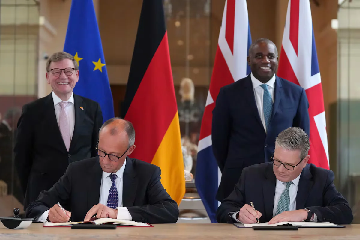 Germany and UK Sign Historic Defense and Transit Pact Amid Global Tensions
