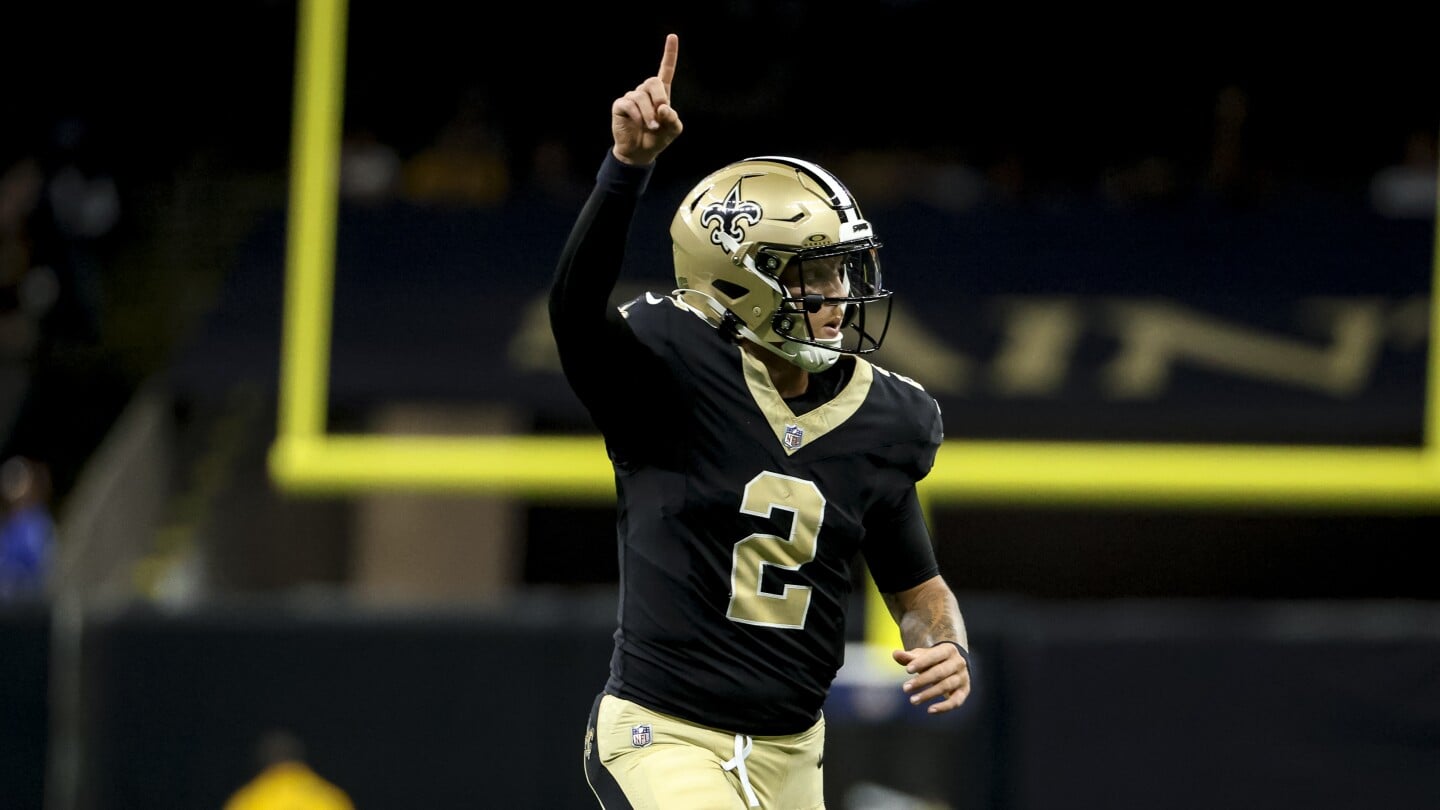 Featured image for Spencer Rattler Named Saints' Starting Quarterback for Season Opener