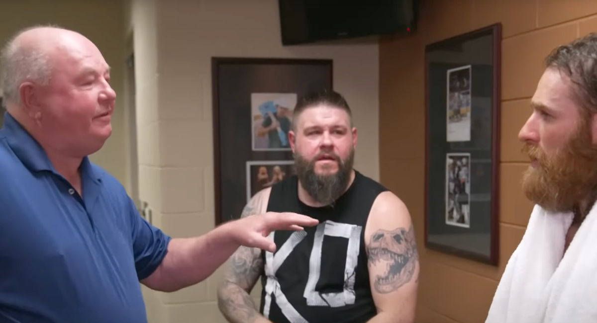 NHL Coach Bruce Boudreau Makes WWE Debut Coaching Tag Team Champions