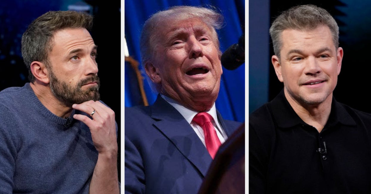 Ben Affleck and Matt Damon upset with Trump for using their movie monologue without permission.