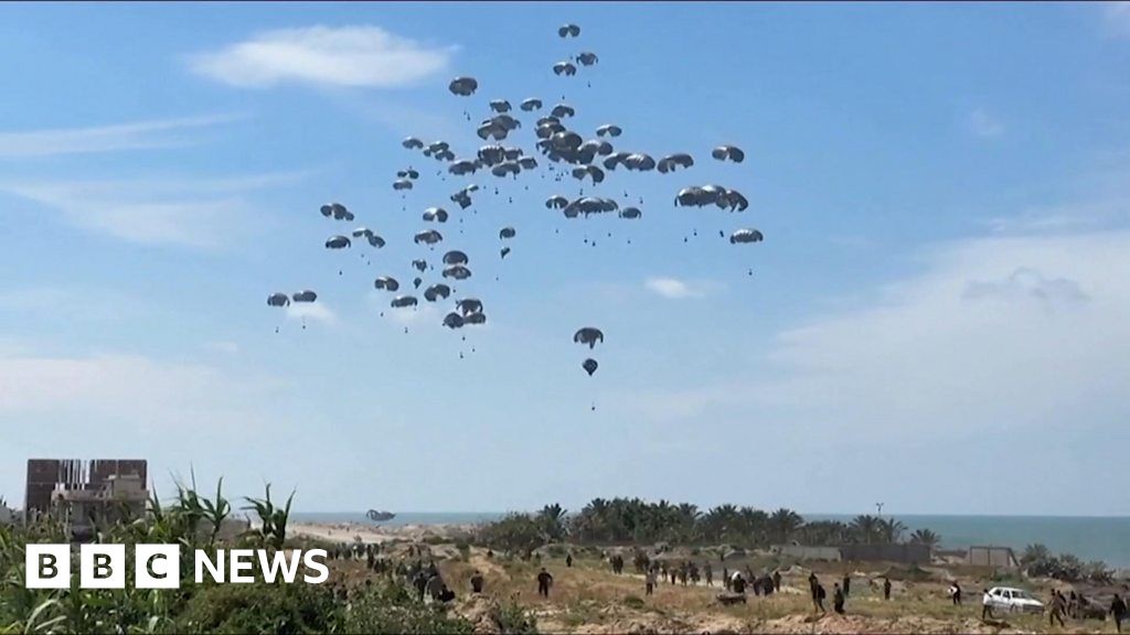 Featured image for "Tragic Rush for Aid: Gazans Drown in Pursuit of Airdropped Supplies"