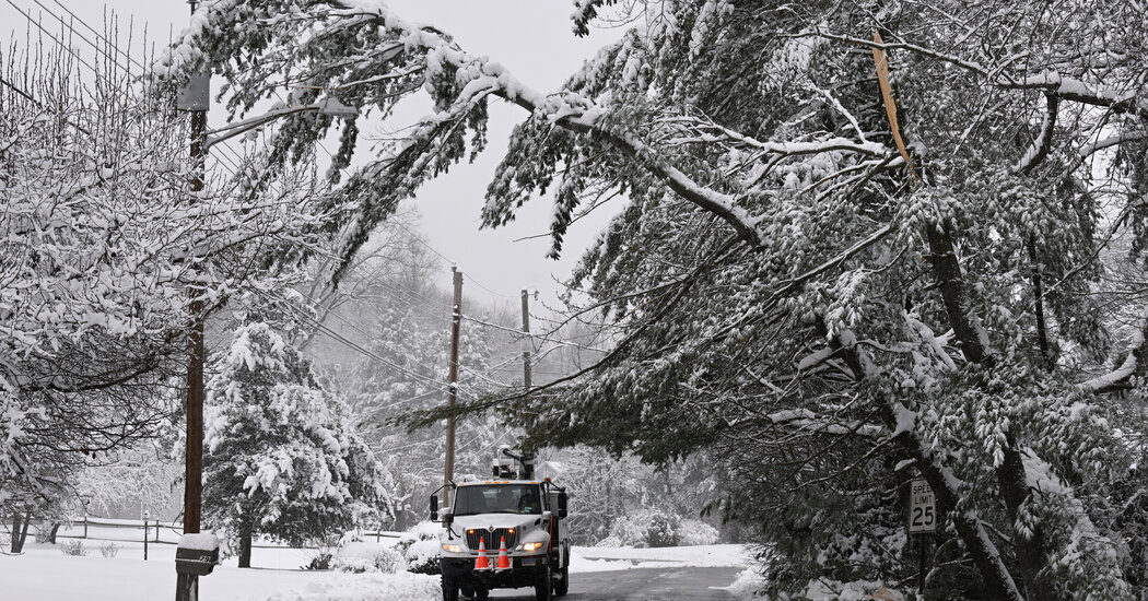 "Winter Storm Lorraine Brings Heavy Snow and Coastal Flooding to Northeast"