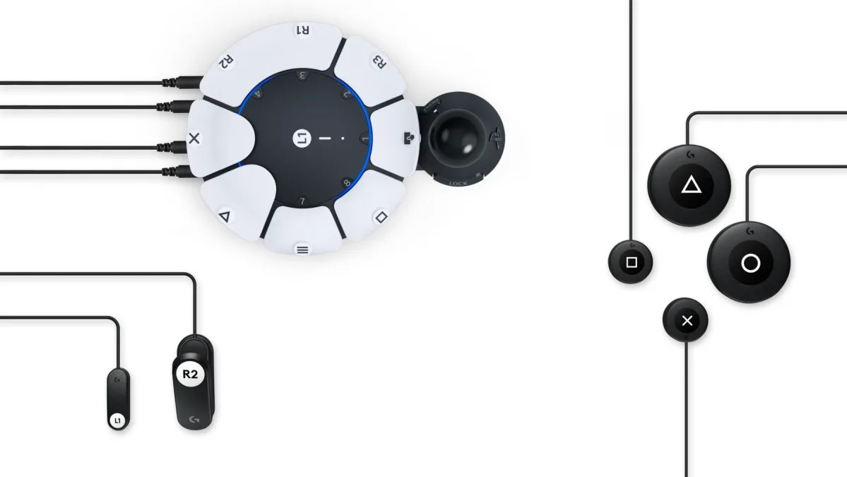 "Logitech Unveils Accessory Kit for Sony's PS5 Access Controller, Enhancing Gaming Accessibility"