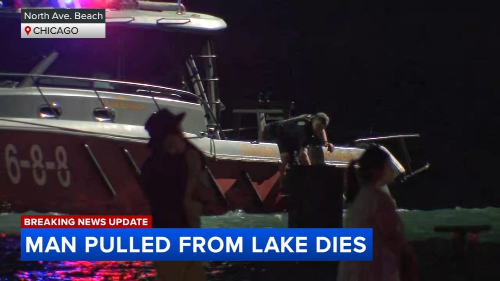 Featured image for Multiple Water Rescues at Chicago Beaches Leave Man Dead and Another in Critical Condition