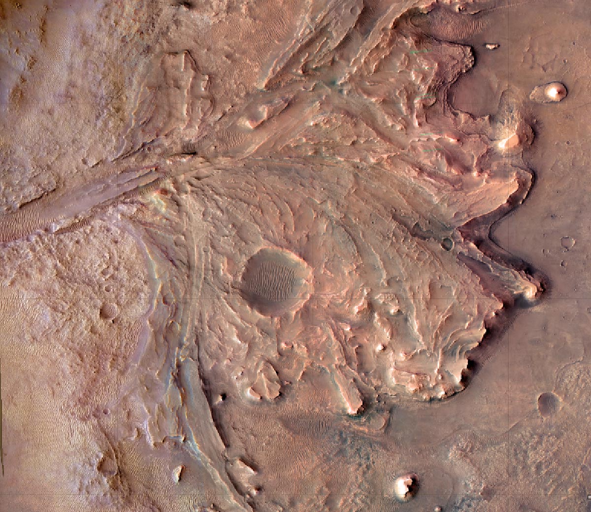NASA's Naming System for Studied Mars Spots and Landscapes.