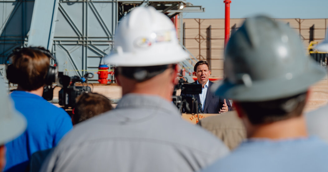 DeSantis Challenges Biden's Climate Policy, Promises $2 Gasoline by 2025
