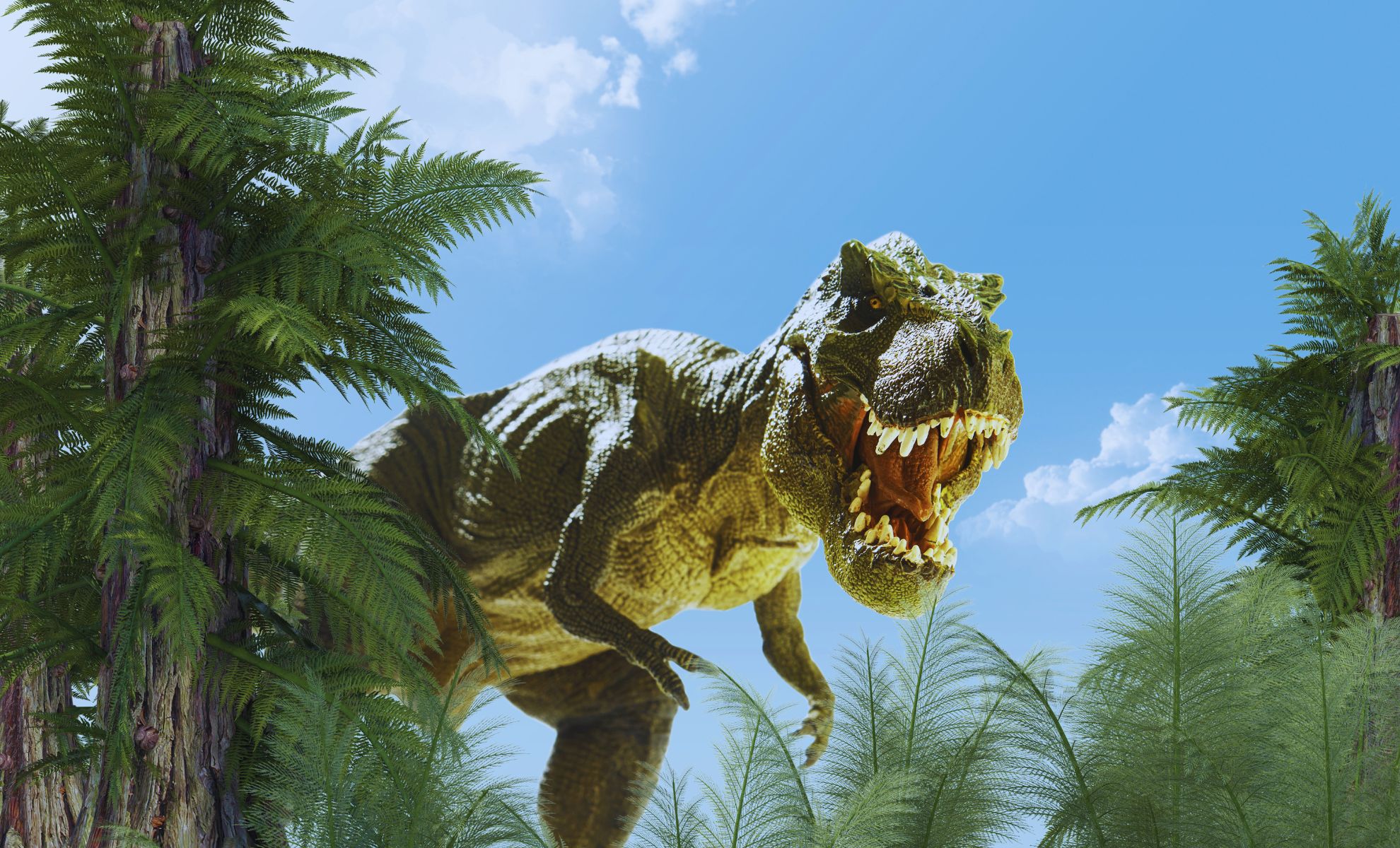 Featured image for Giant Dinosaur Skull Studies Reveal Varied Hunting and Biting Strategies