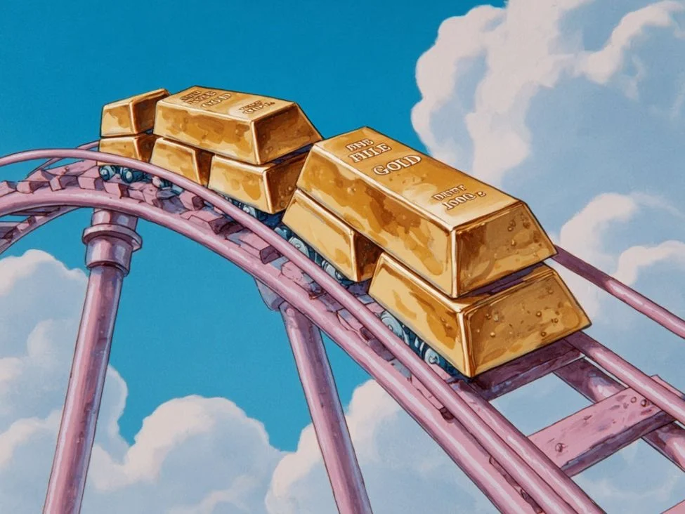 Gold slips as Asia bid fades and risk-off mood returns