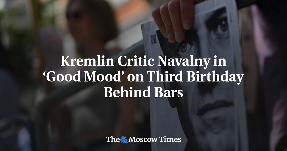 Navalny Supporters Rally for Jailed Kremlin Critic's Birthday