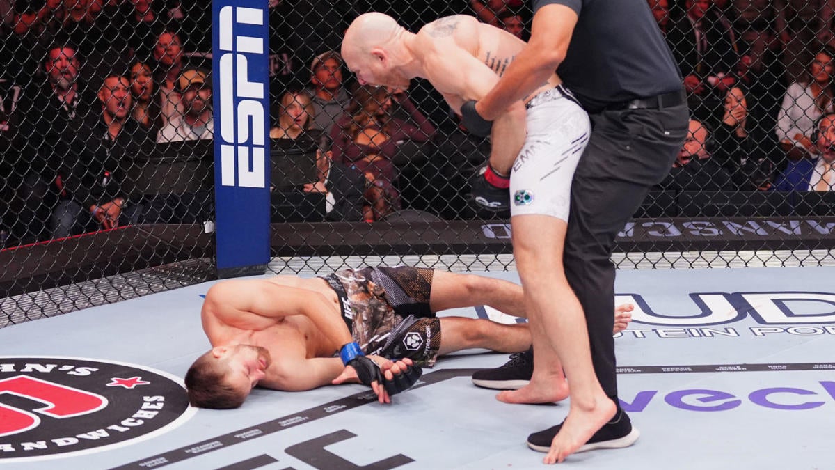 Featured image for "Josh Emmett's Devastating Knockout Steals the Show at UFC 296"