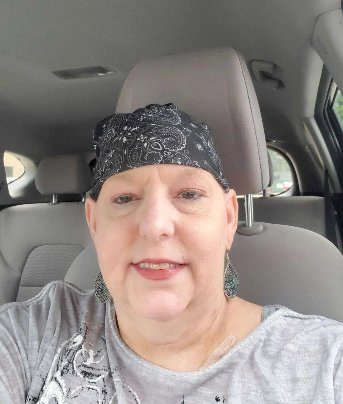 Featured image for 52-year-old nurse diagnosed with cancer after hospital visit for fall.