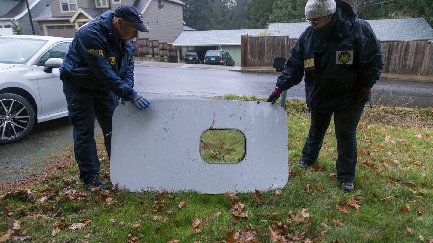 "Critical Bolts Missing from Boeing Jetliner Leads to Alaska Airlines Blowout, NTSB Reports"