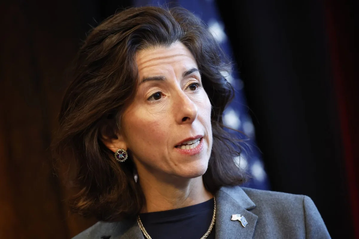US Commerce Secretary Raimondo Discusses Nvidia's AI Chip Sales to China