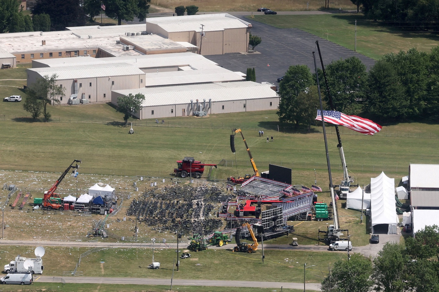 "Trump Rally Shooter's Movements Tracked Before Attack, New Video Reveals"