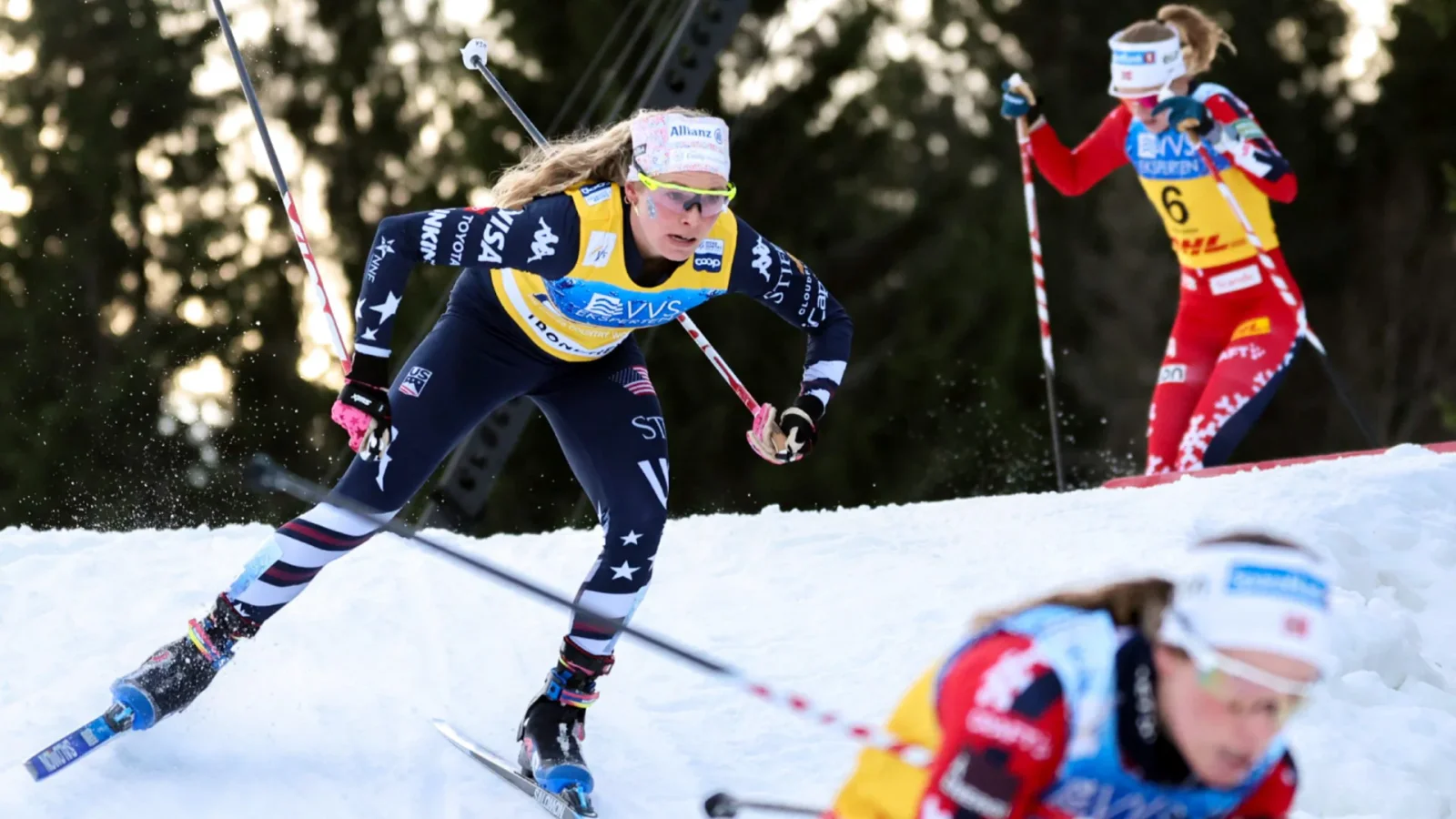 Diggins kicks off Milan Cortina with skiathlon bid for fourth Olympic medal