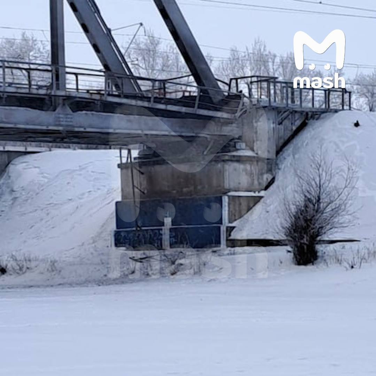 "Bridge Explosion Disrupts Rail Traffic in Russia and Sparks International Concern"