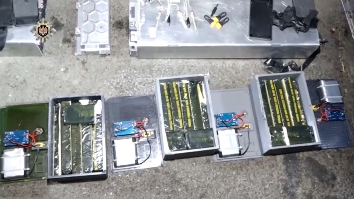 Georgian Security Service Seizes Explosives En Route from Ukraine to Russia