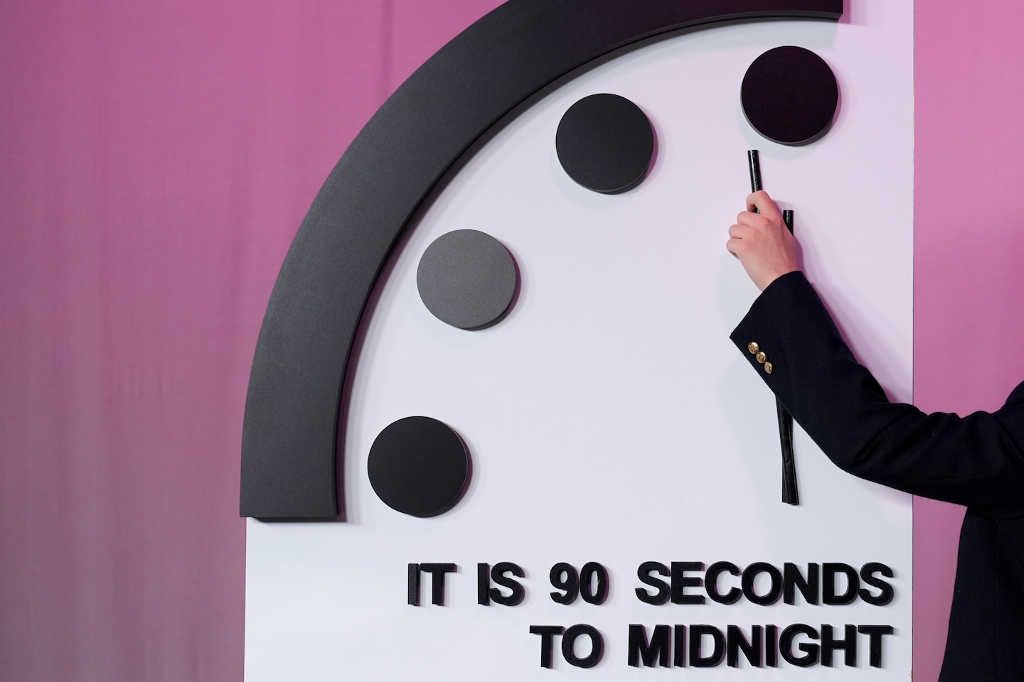 Featured image for "Doomsday Clock Holds at 90 Seconds to Midnight: Assessing Nuclear, Climate, and AI Threats"