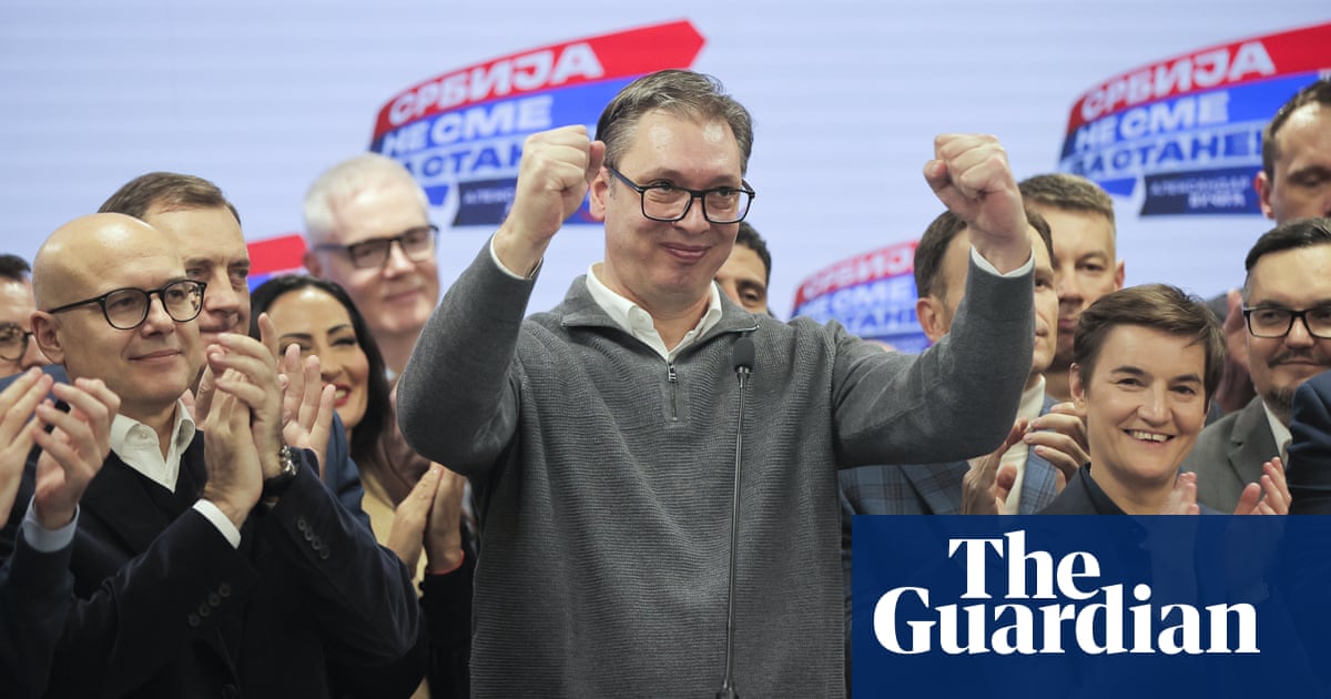 Featured image for "Serbia's Ruling Party Secures Power Amid Election Fraud Allegations"