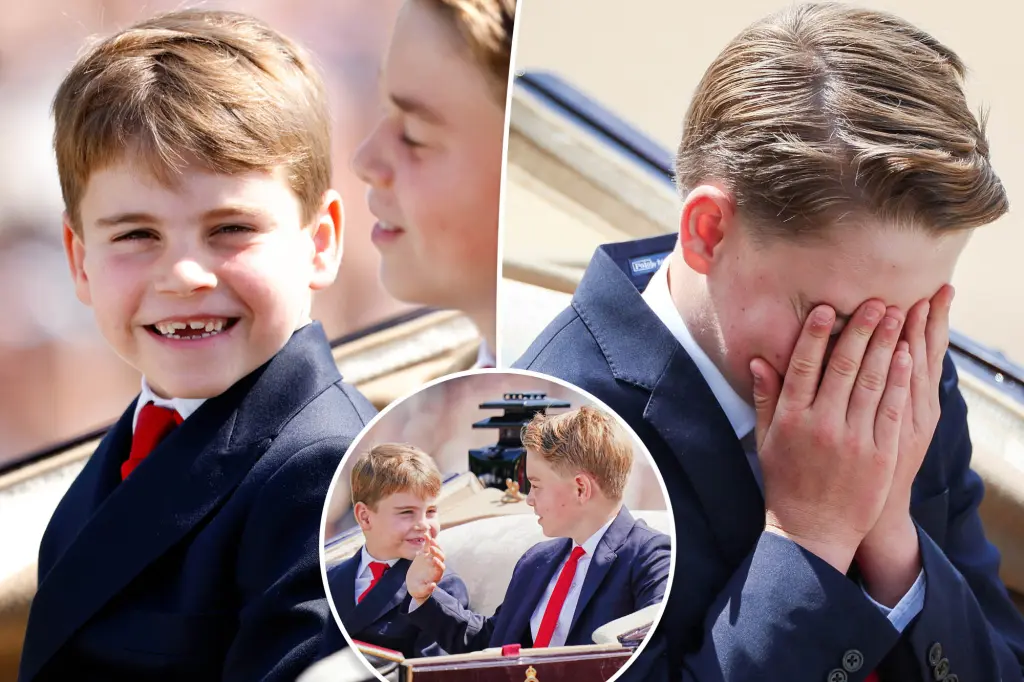 Featured image for Royal Siblings' Cute Trooping the Colour Moments and Reactions