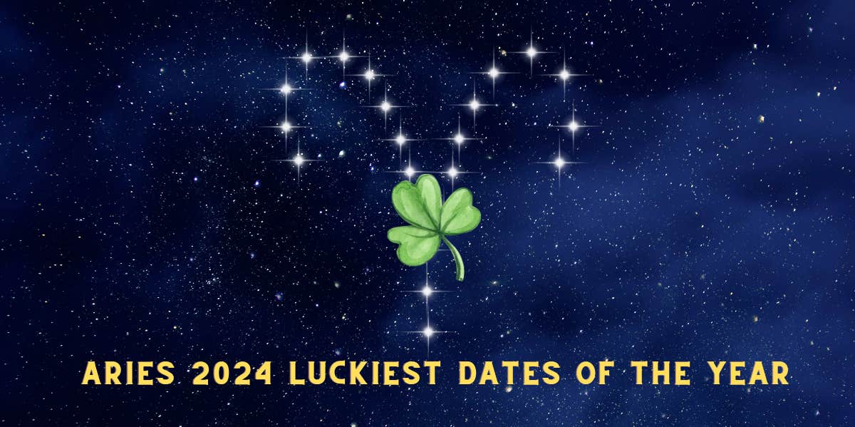 "2024: Aries' Luckiest Days, Incredible Opportunities, and Weekly Zodiac Sign Luck"