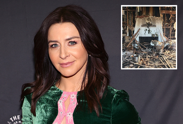 Featured image for Grey's Anatomy's Caterina Scorsone and Family Survive Devastating House Fire