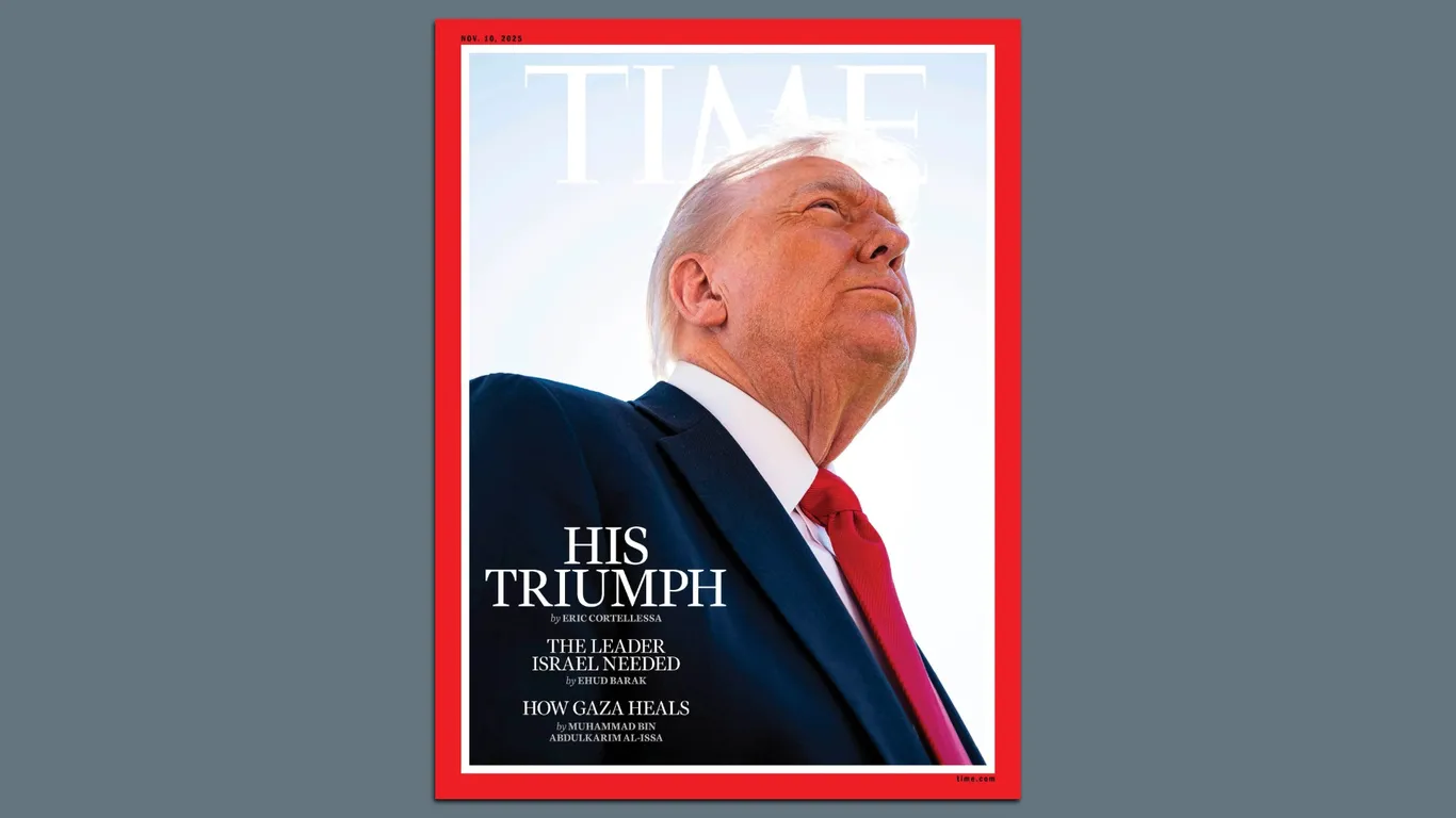 Featured image for Trump Criticizes Time Magazine Cover as 'Worst of All Time'