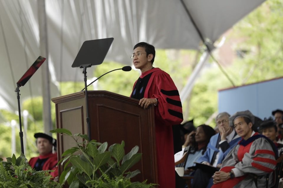 Featured image for Maria Ressa and Gustavo Dudamel Honored at Harvard's 373rd Commencement