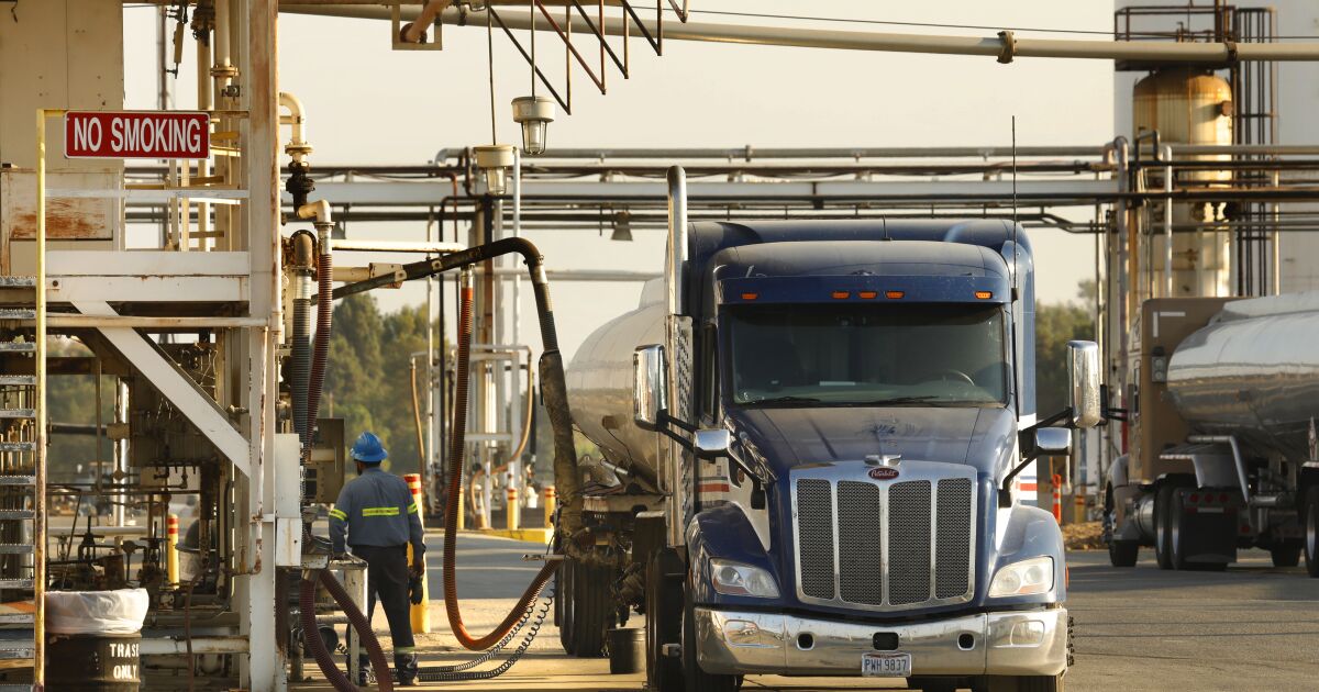 California lawmakers pass Newsom's oil bill.