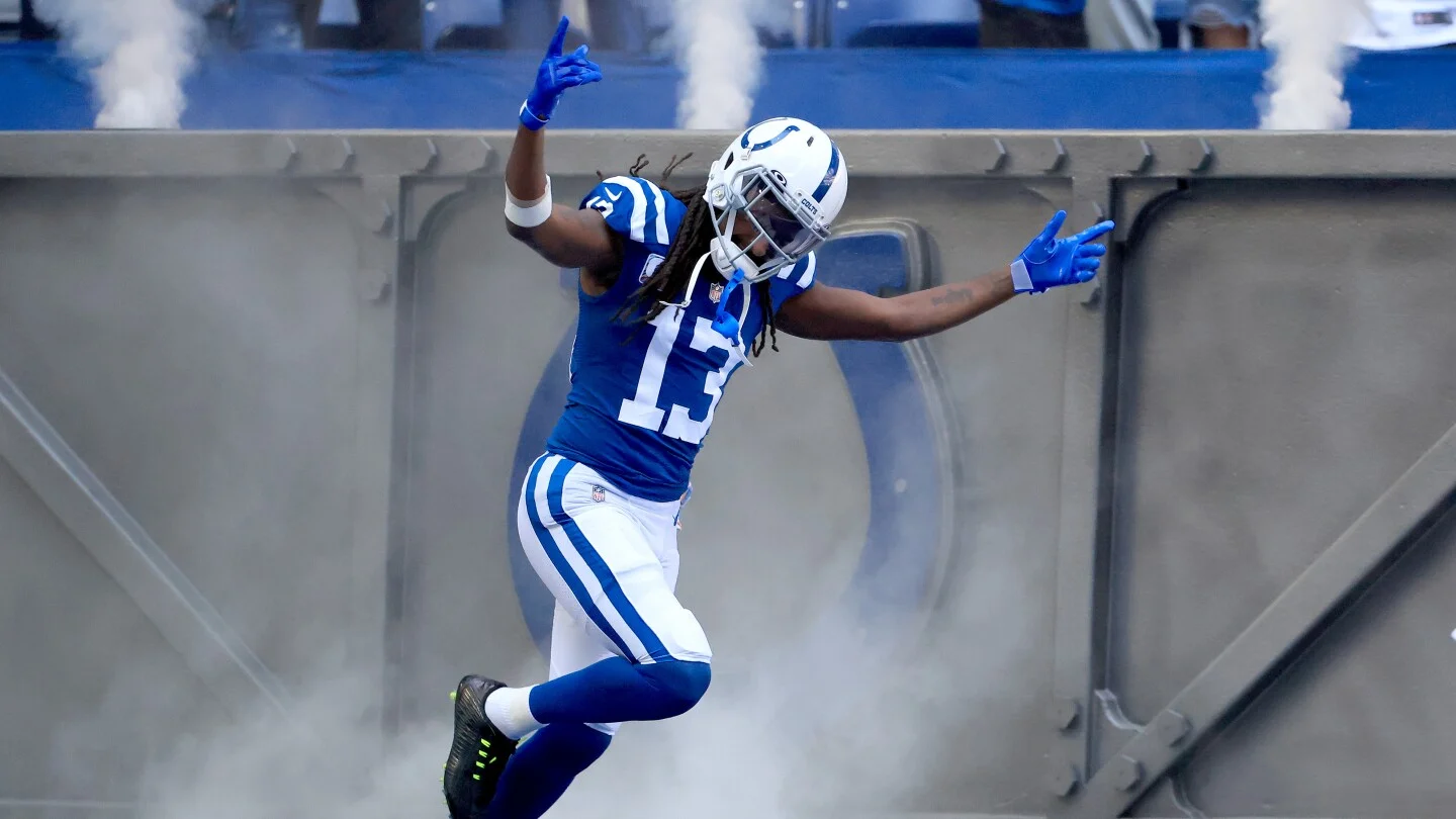 TY Hilton hangs up hisNFL cleats after a decade with the Colts