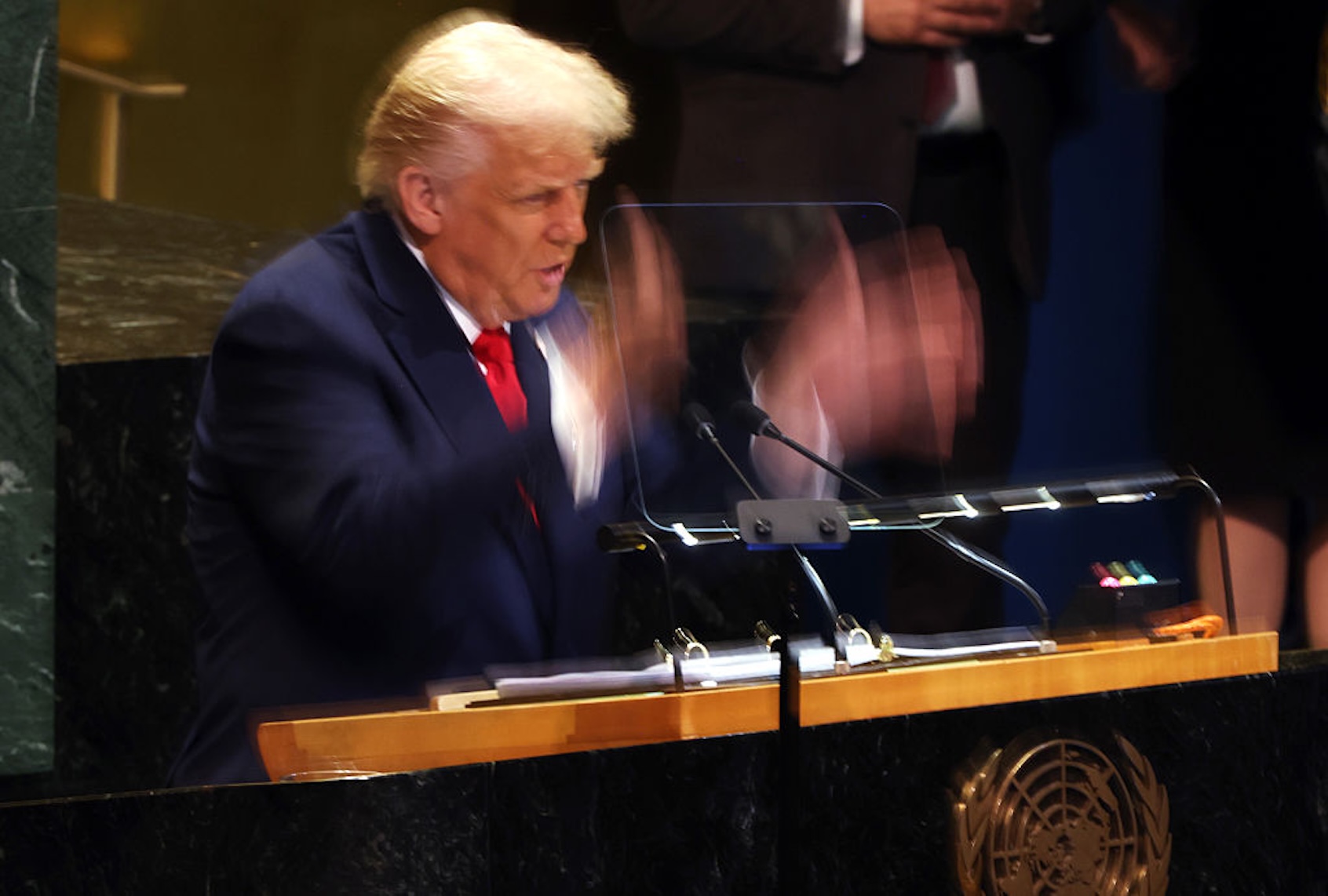 Featured image for Mixed Reactions at the U.N. as Trump and U.S. Politics Dominate the Agenda