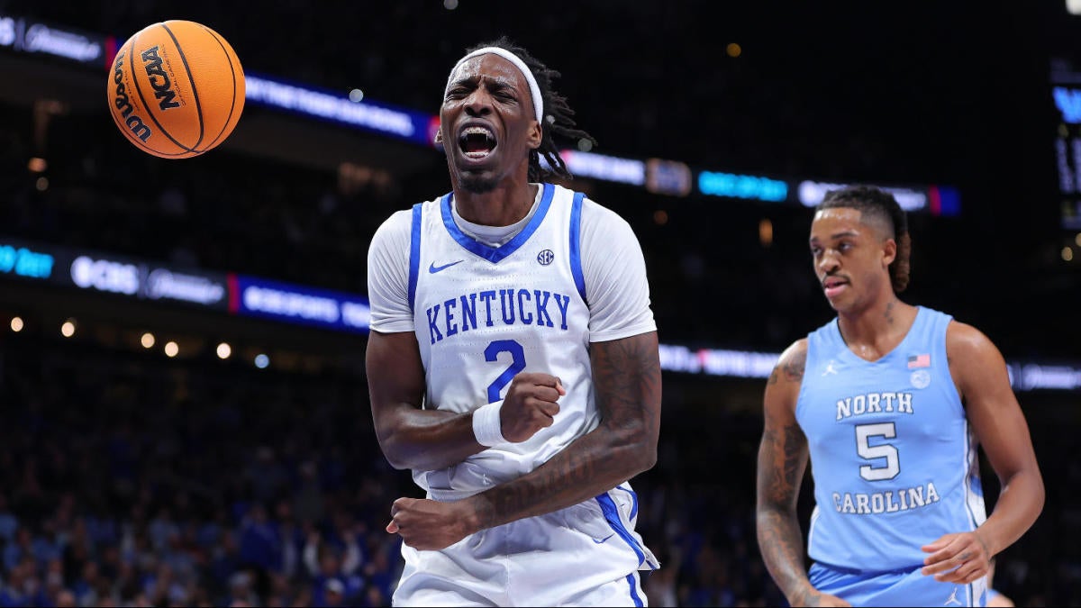 Featured image for "Kentucky triumphs over North Carolina in thrilling blue-blood battle"