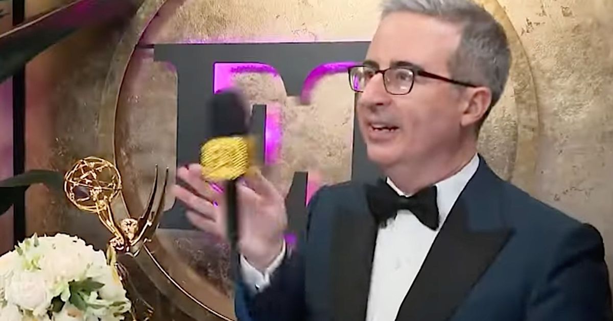 Featured image for "John Oliver's Epic Trump Update Mic-Drop at Emmys"