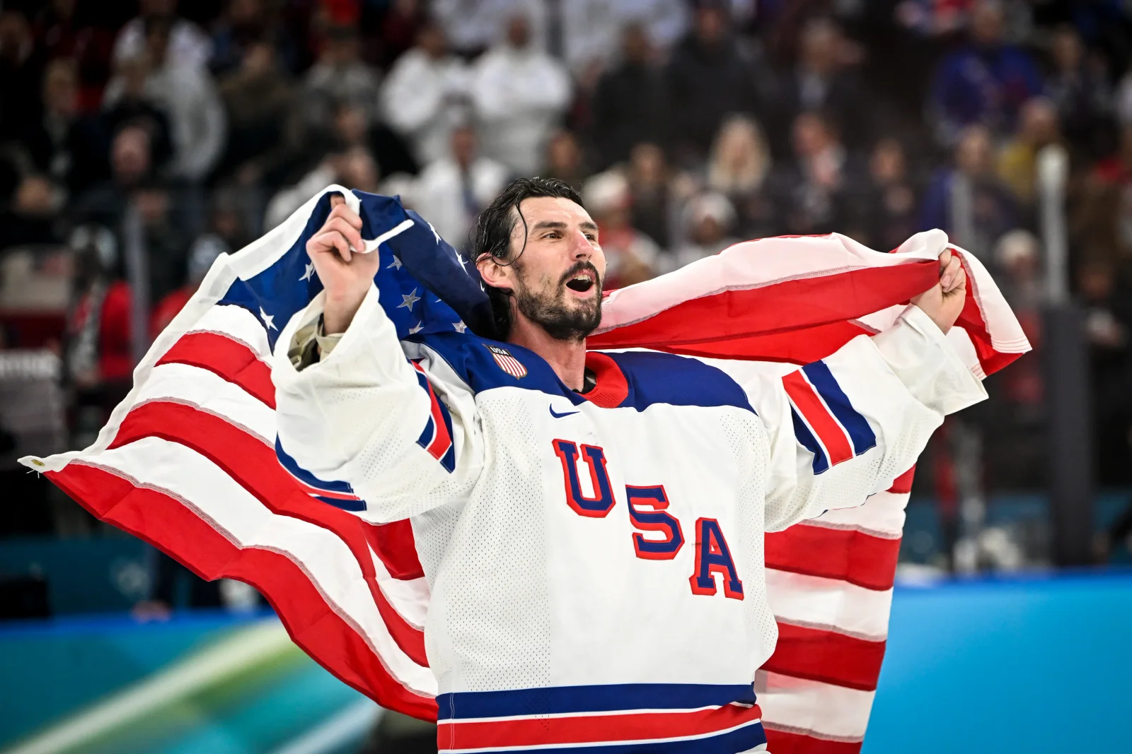 Hellebuyck's Iron Will Sends USA to Olympic Gold