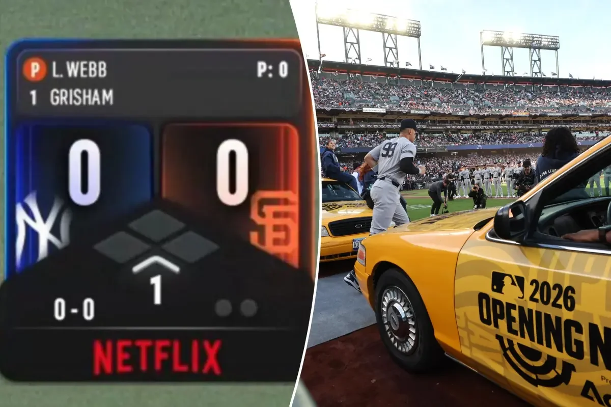 Netflix Scorebug Sparks Social Backlash During MLB Opening Night