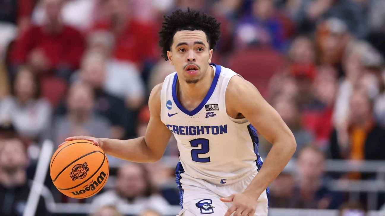 Ryan Nembhard joins Gonzaga as transfer from Creighton.
