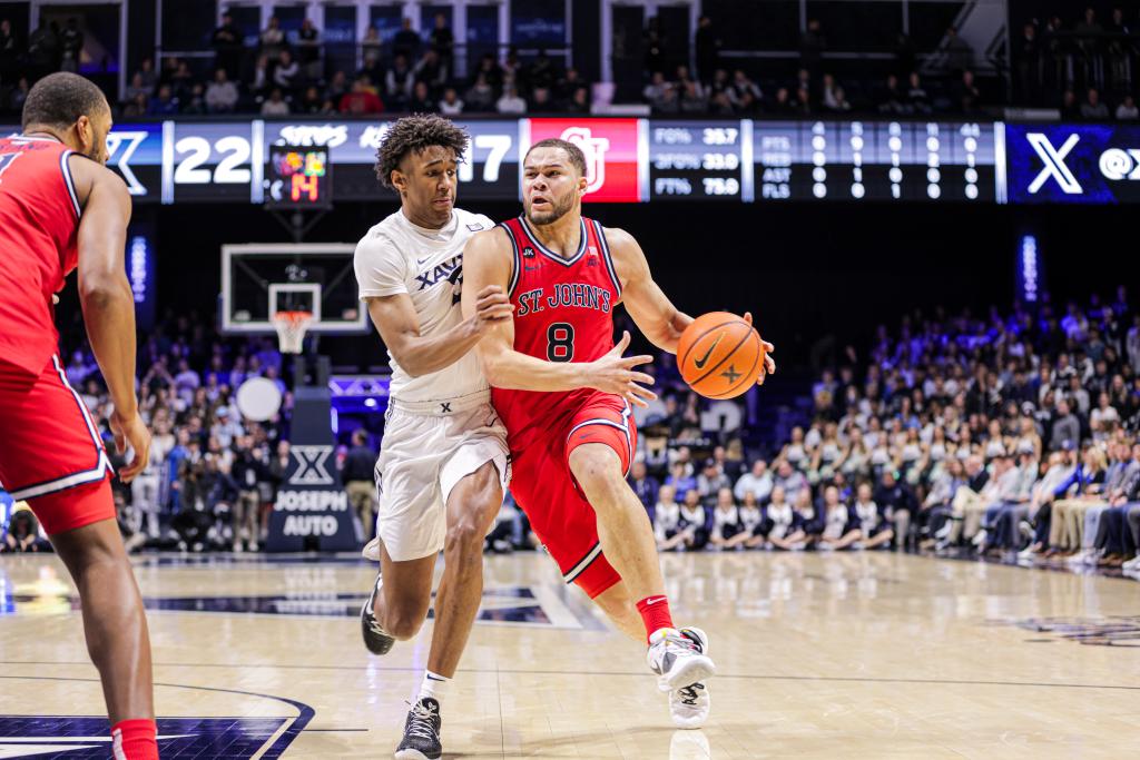 Featured image for "St. John's Falls Short Against Xavier in Bid for NCAA Tournament Berth"