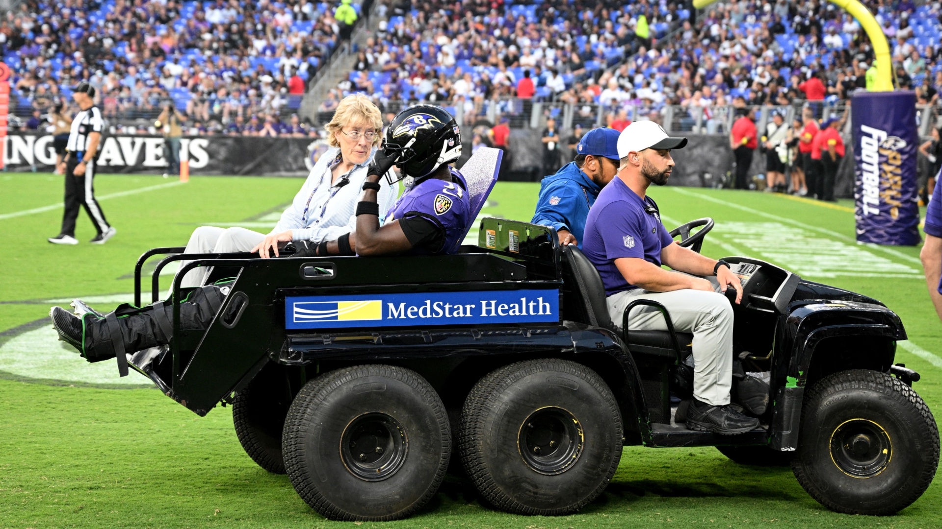Ravens Rookie Bilhal Kone Suffers Season-Ending Knee Injury in Preseason