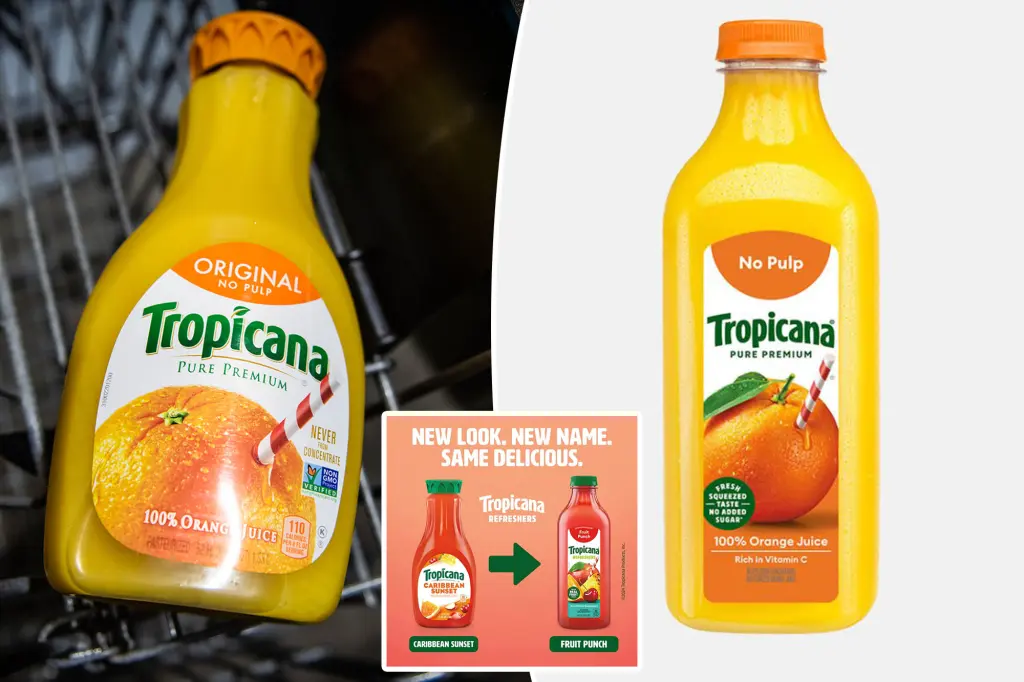 Featured image for Tropicana Faces Backlash Over Controversial Bottle Redesign